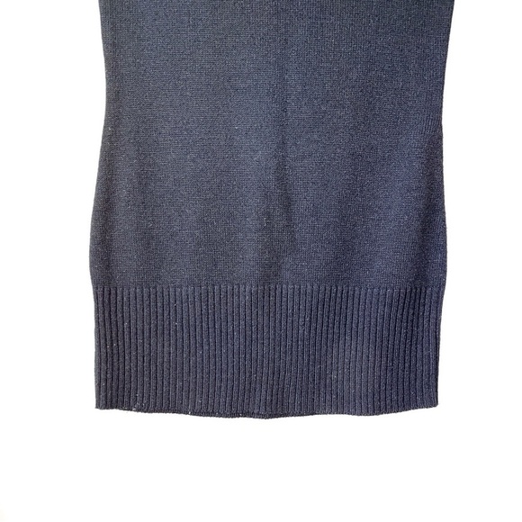 🏷️ 2/$20 Cowl Neck Cap Sleeve Knit Tunic Mini Dress - Picture 4 of 7